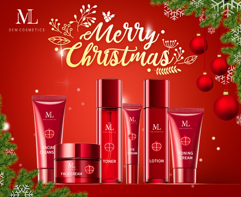 A MLXL OEM Cosmetics deseja-lhe Feliz Natal e Próspero Ano Novo